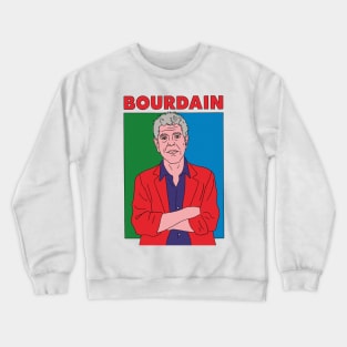 Anthony Bourdain Pop Art Original Design Crewneck Sweatshirt
